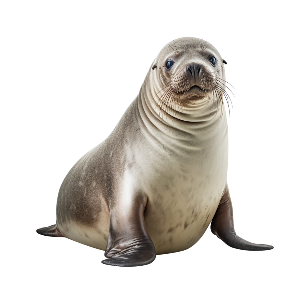 AI generated Seal clip art png