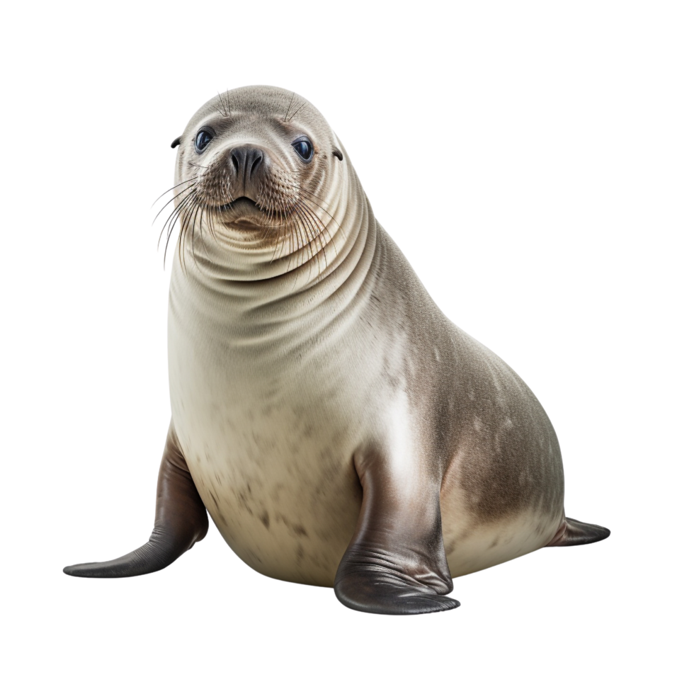 AI generated Seal clip art png