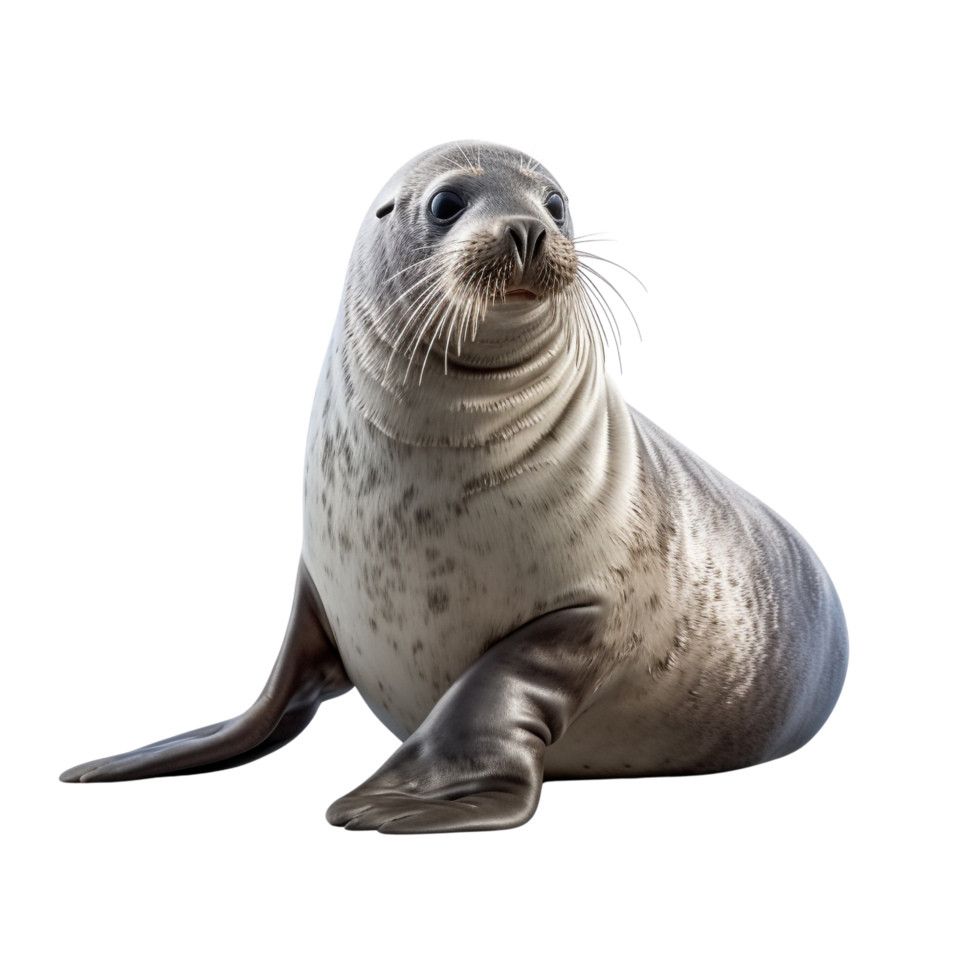 AI generated Seal clip art png