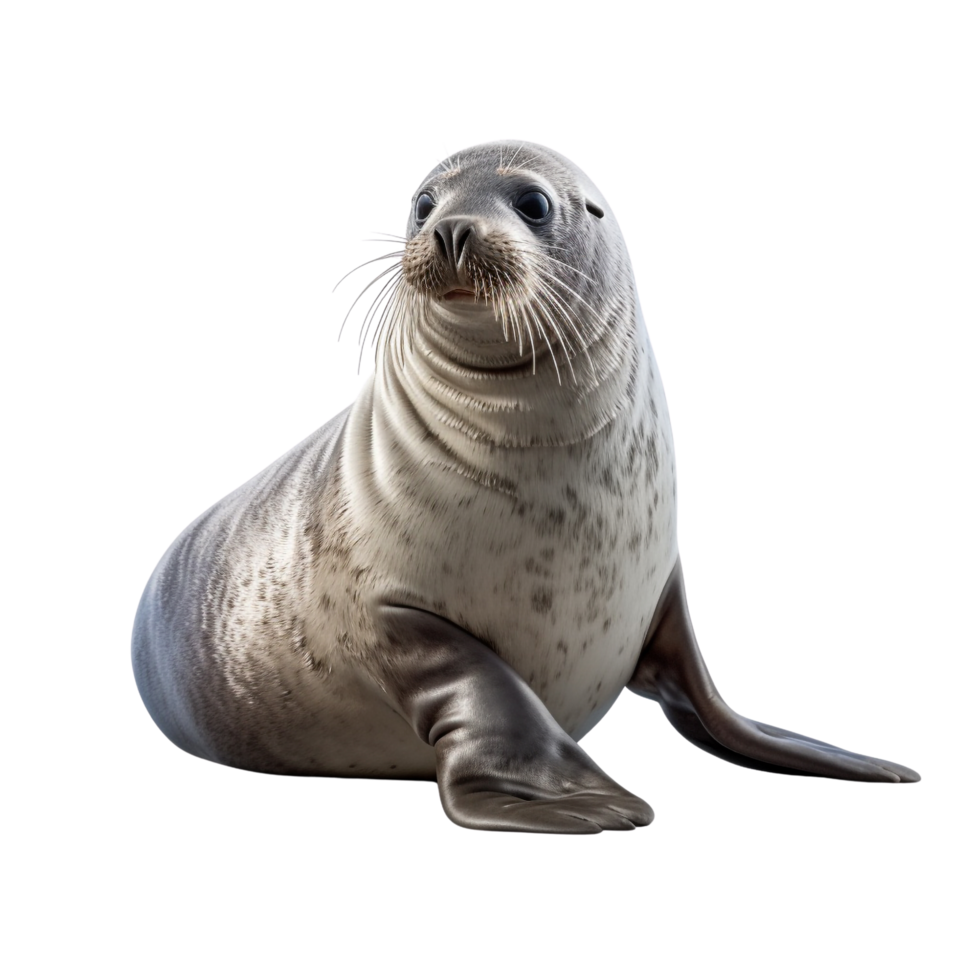 AI generated Seal clip art png