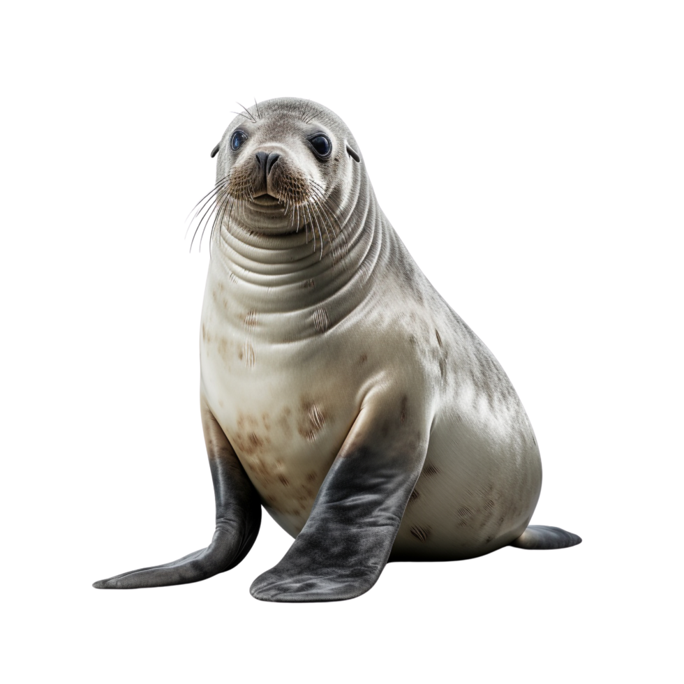 AI generated Seal clip art png