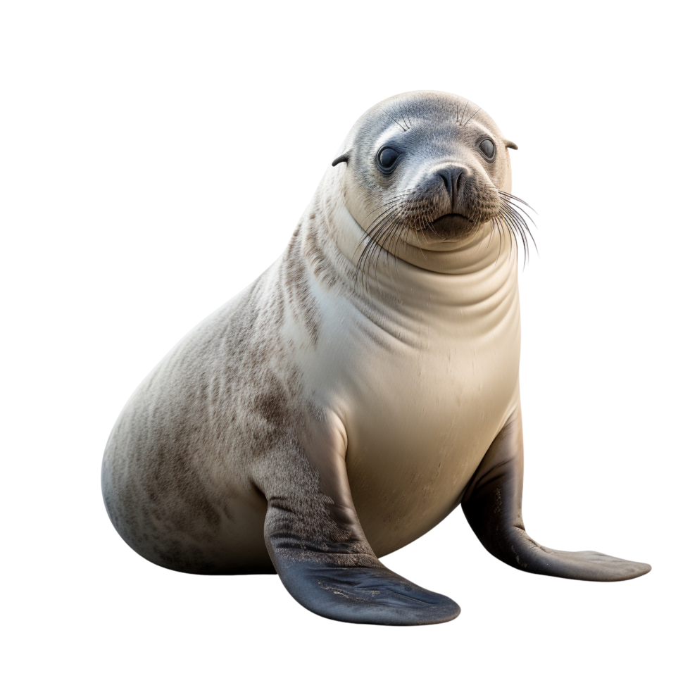 AI generated Seal clip art png