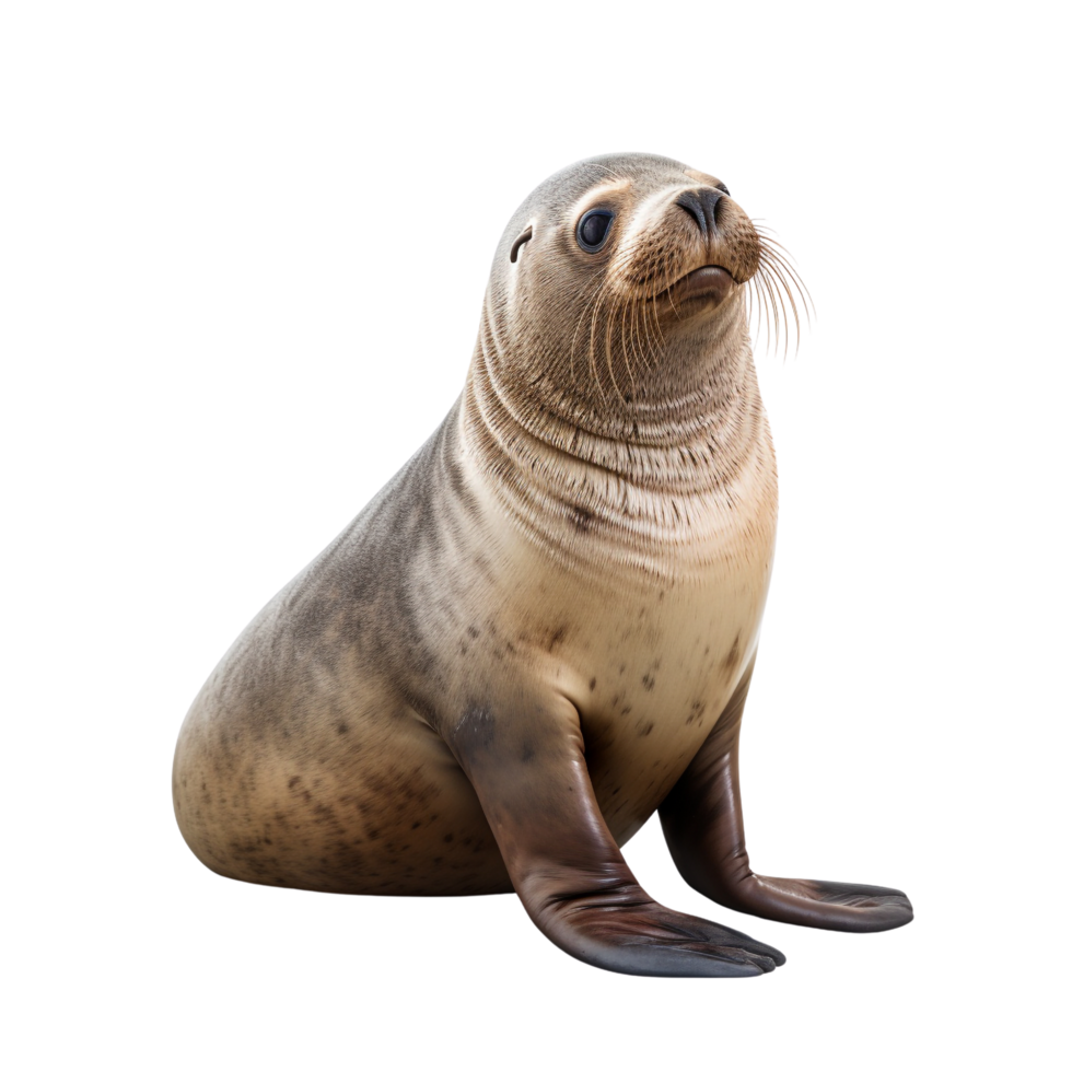 AI generated Seal clip art png