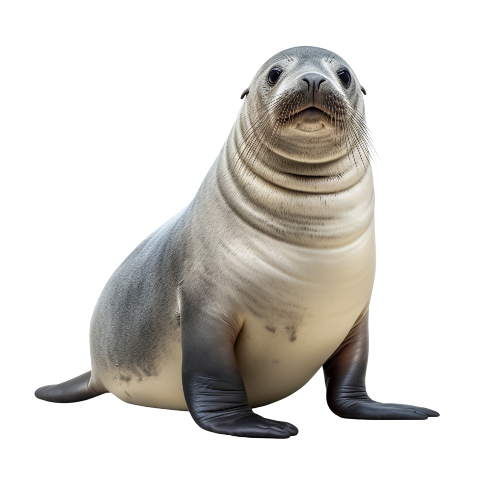 AI generated Seal clip art png