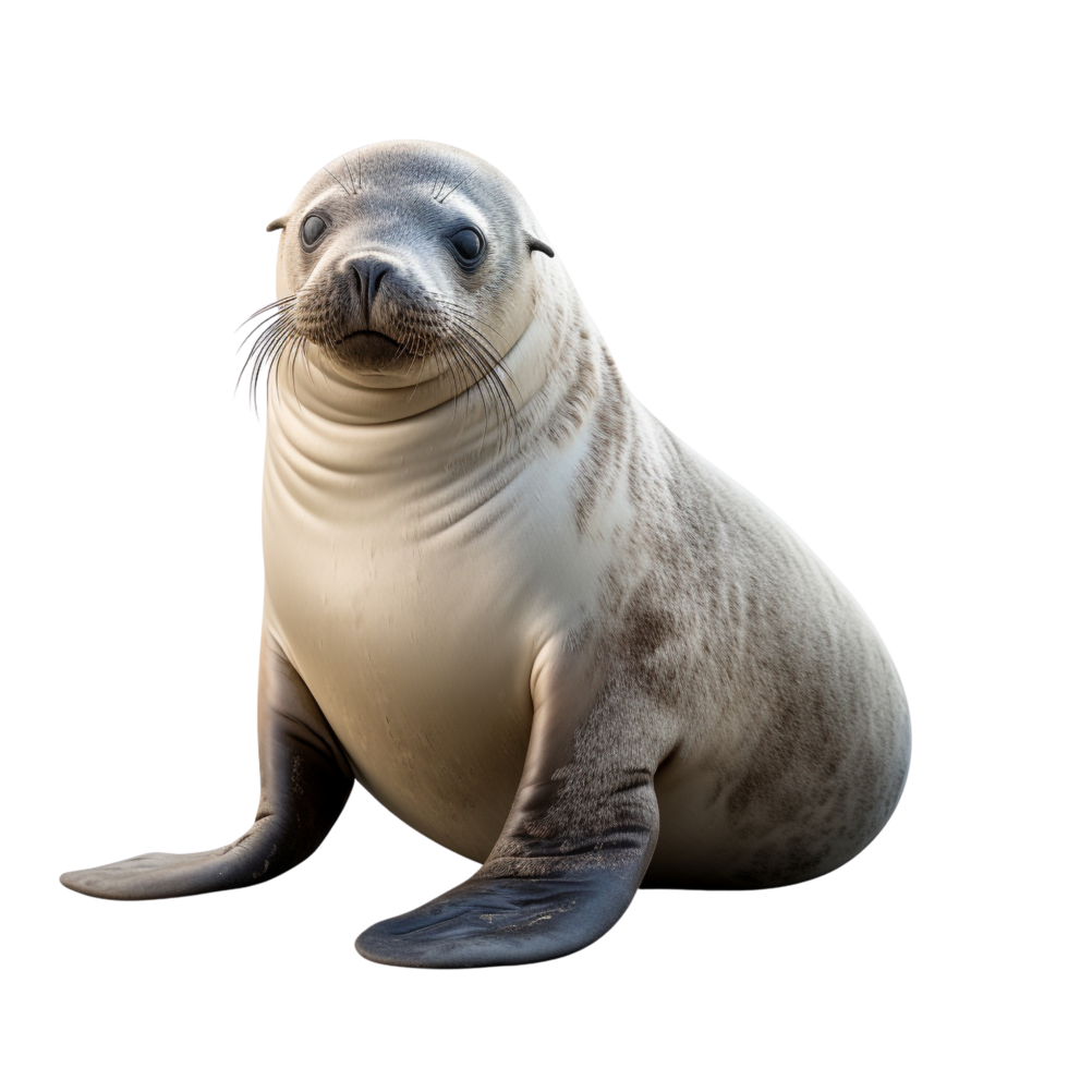 AI generated Seal clip art png