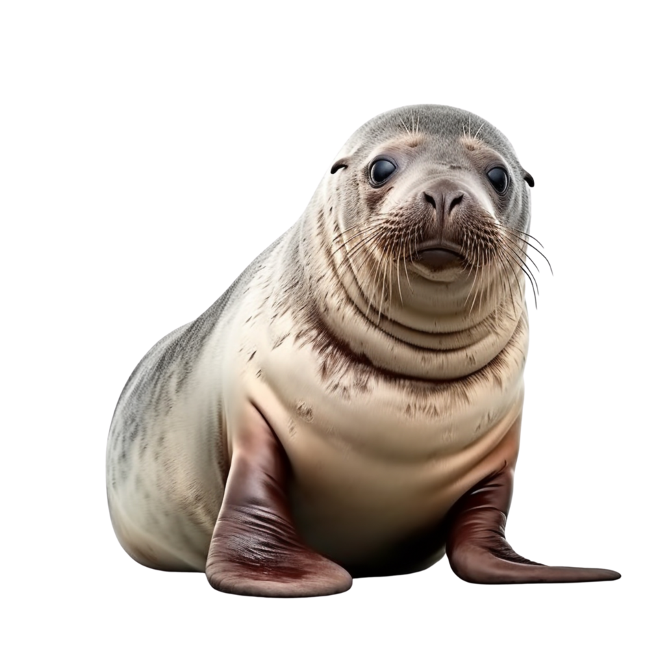 AI generated Seal clip art png