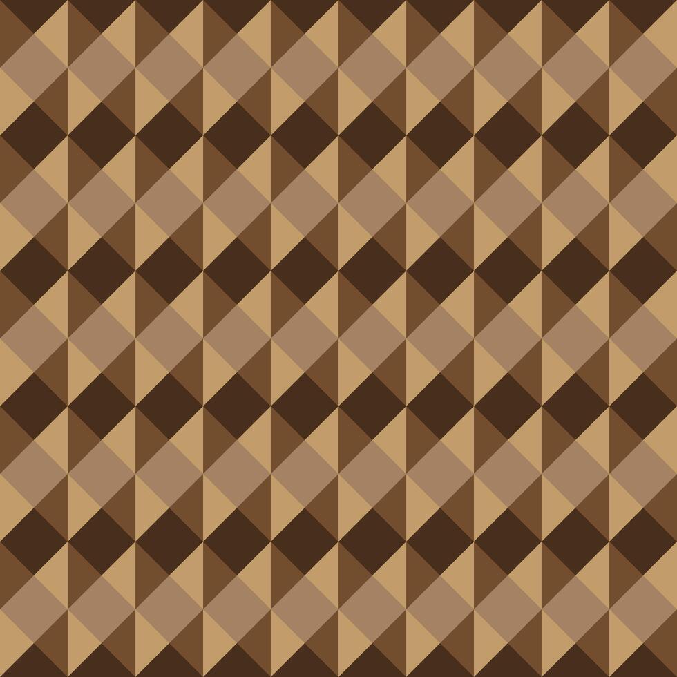 Geometric abstract background brown pattern. vector
