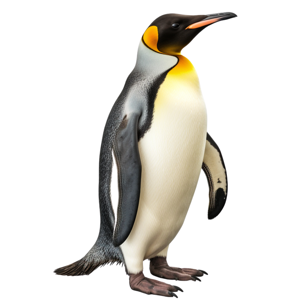 ai gegenereerd pinguïn klem kunst png