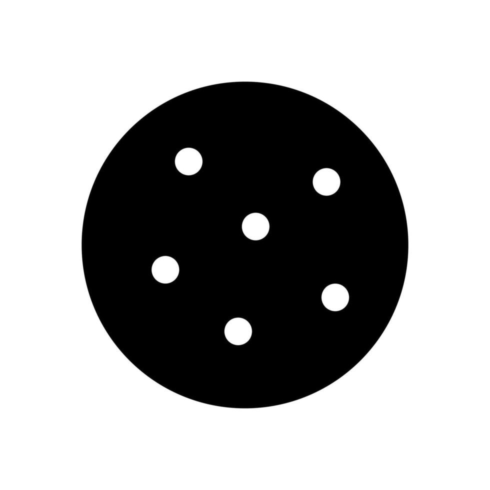galletas icono símbolo vector modelo colección