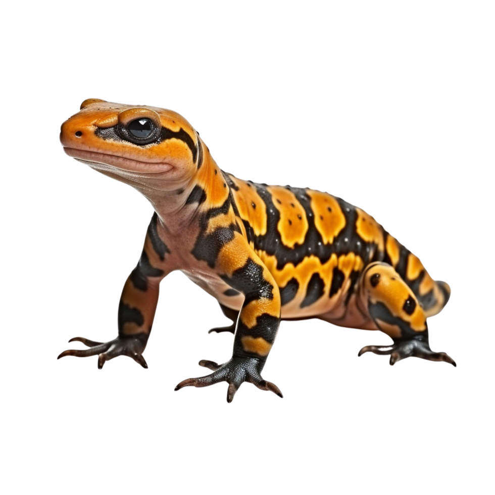 AI generated Salamander clip art png