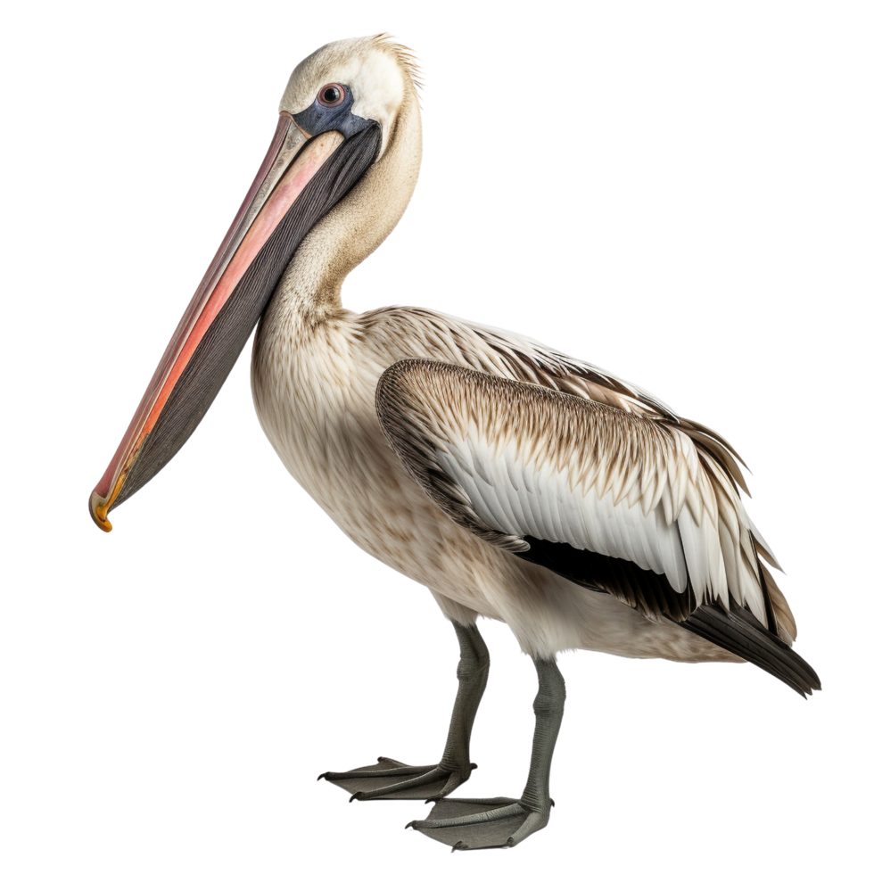 AI generated Pelican clip art png