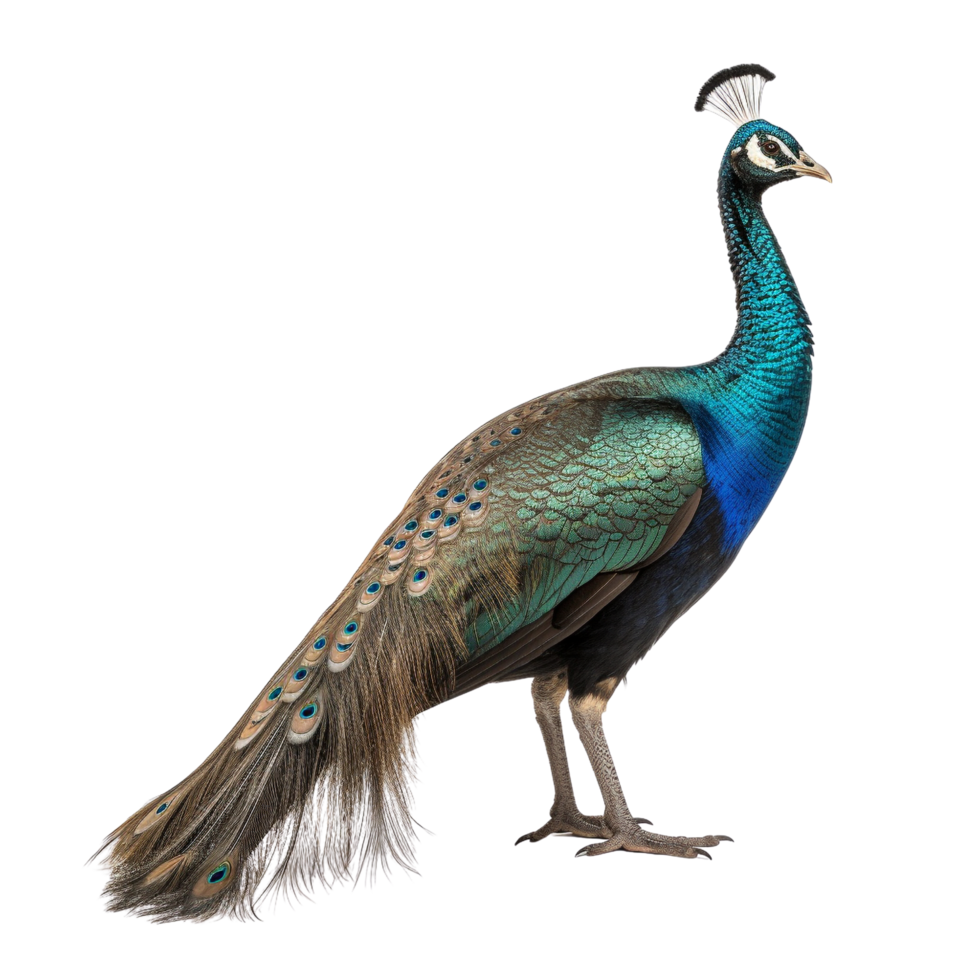 AI generated Peacook clip art png