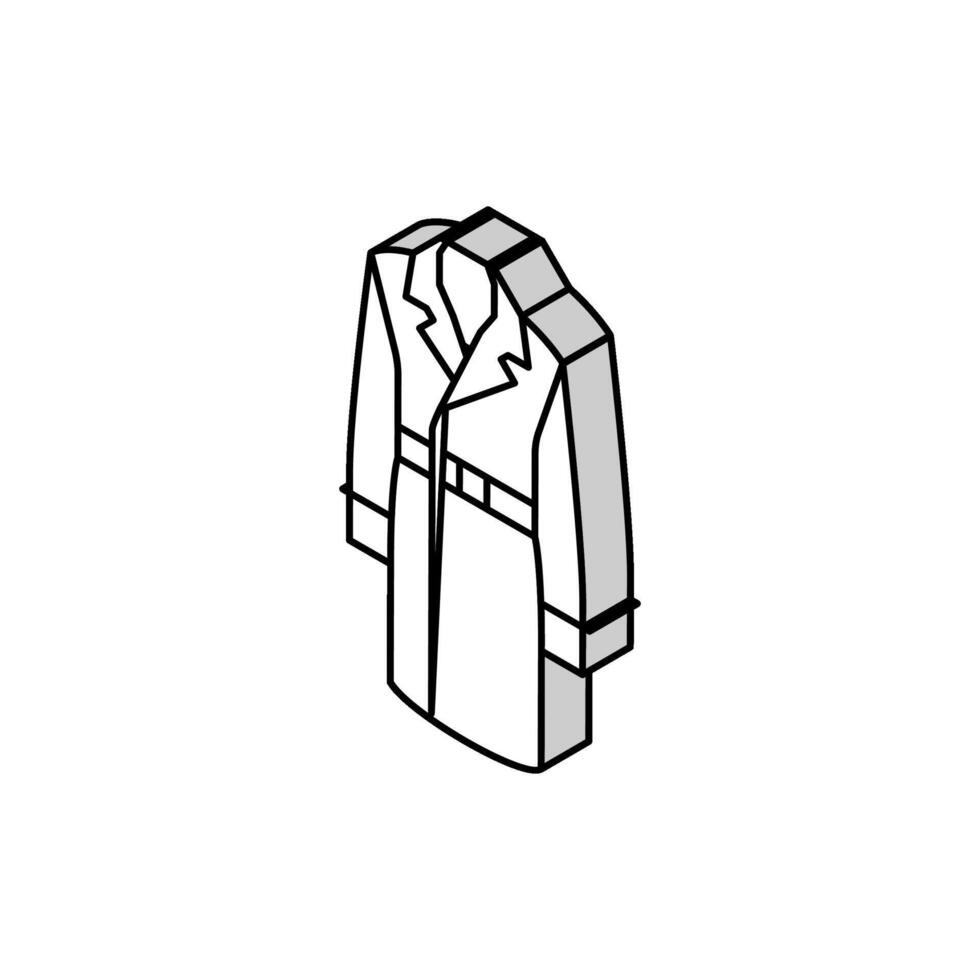 zanja ropa de calle masculino isométrica icono vector ilustración