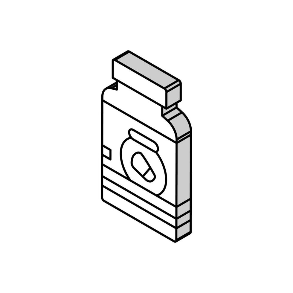 extract pomegranate isometric icon vector illustration