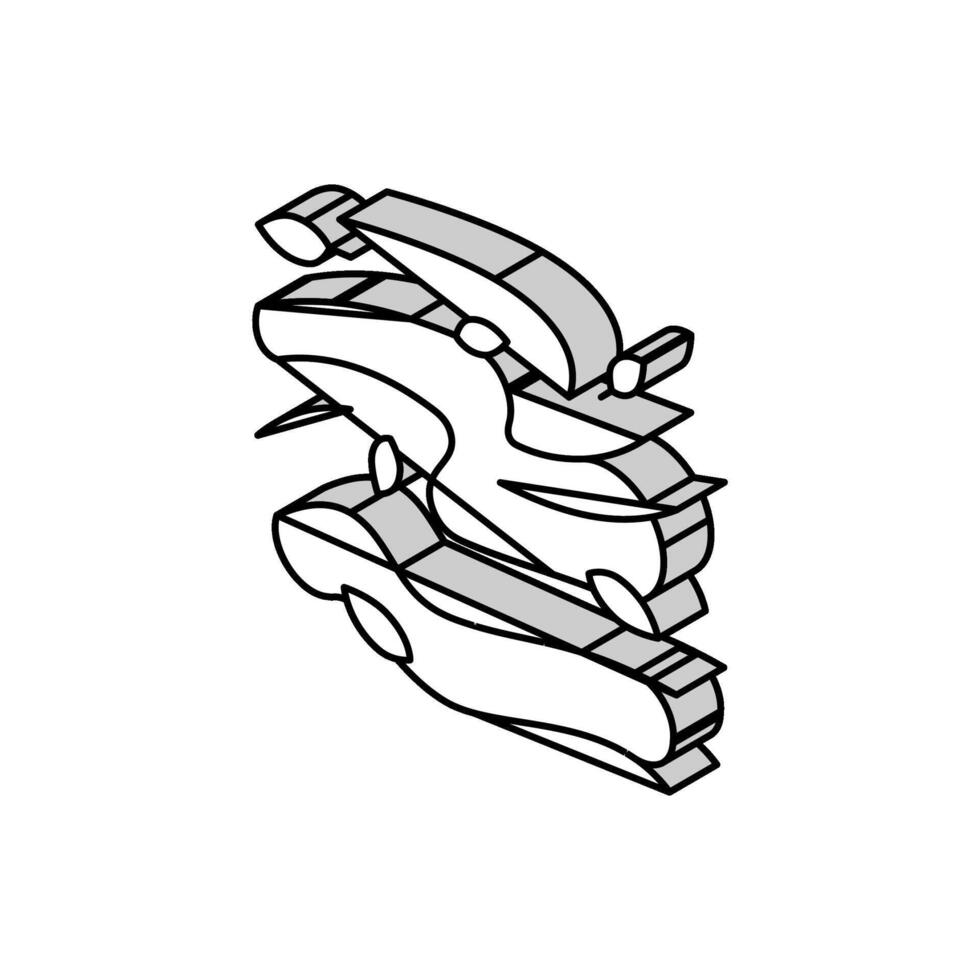 fresh air isometric icon vector illustration