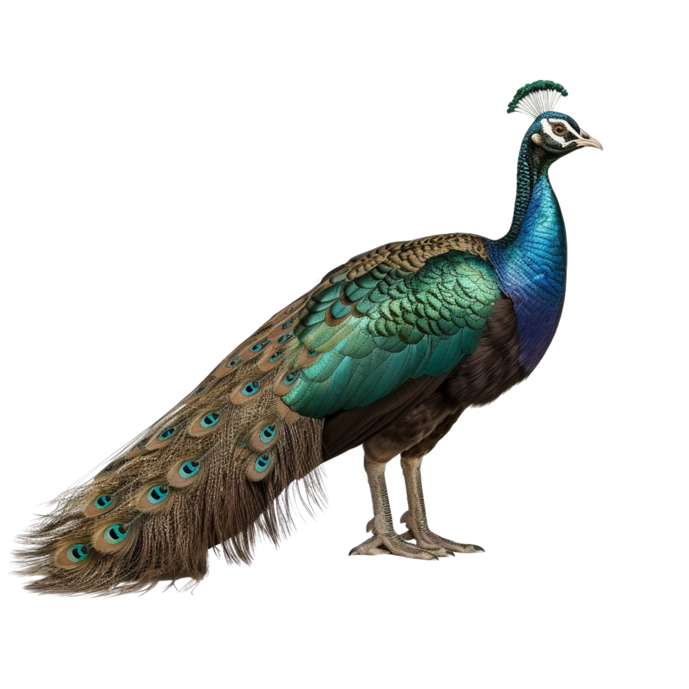 AI generated Peacook clip art png