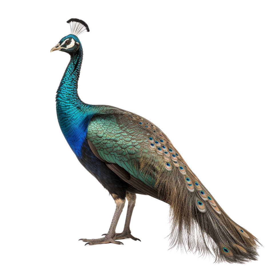 AI generated Peacook clip art png