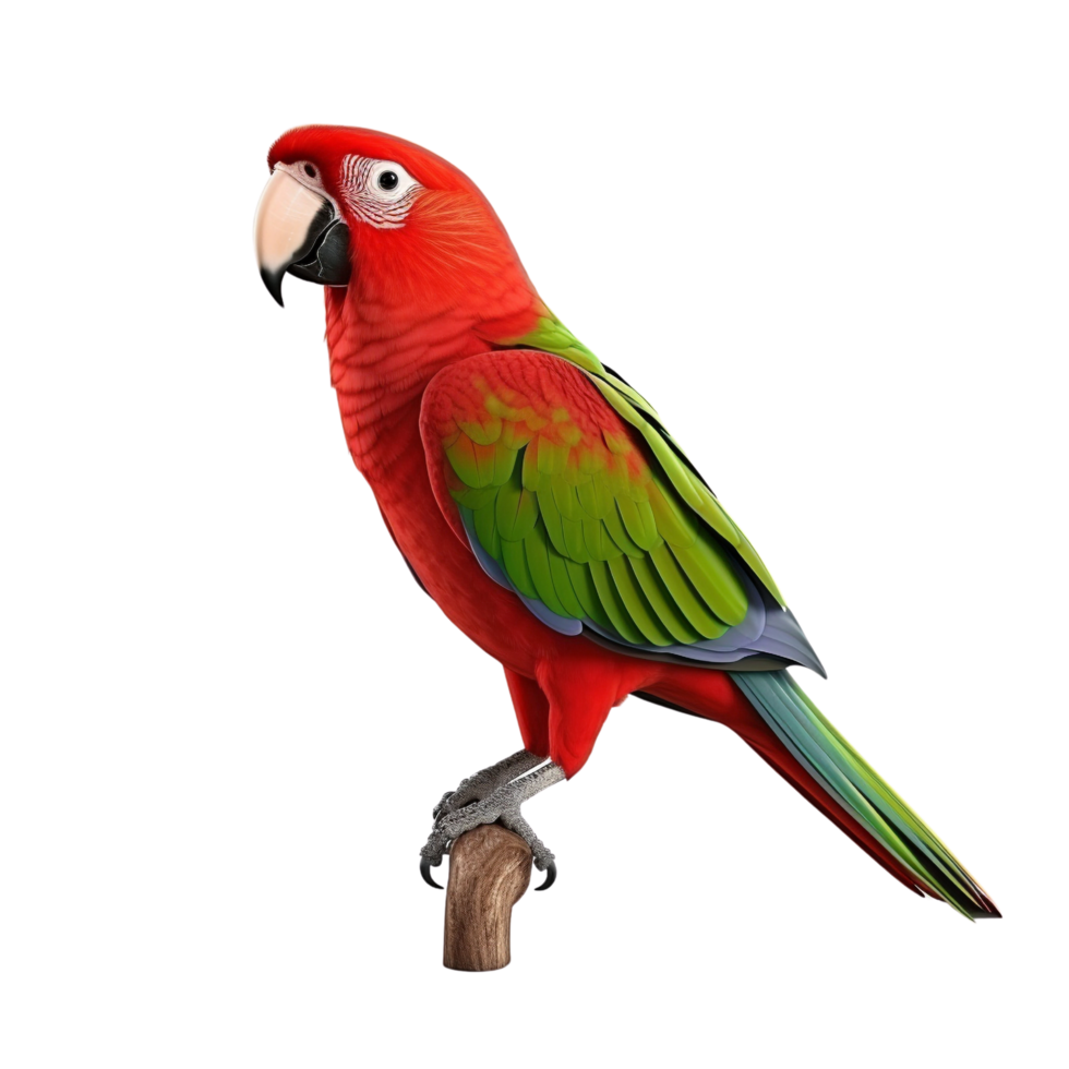 AI generated Parrot clip art png