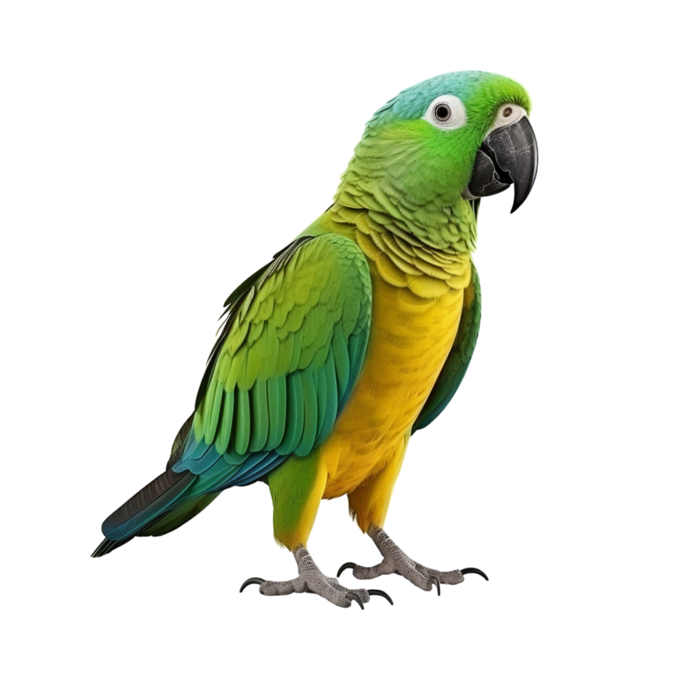AI generated Parrot clip art png