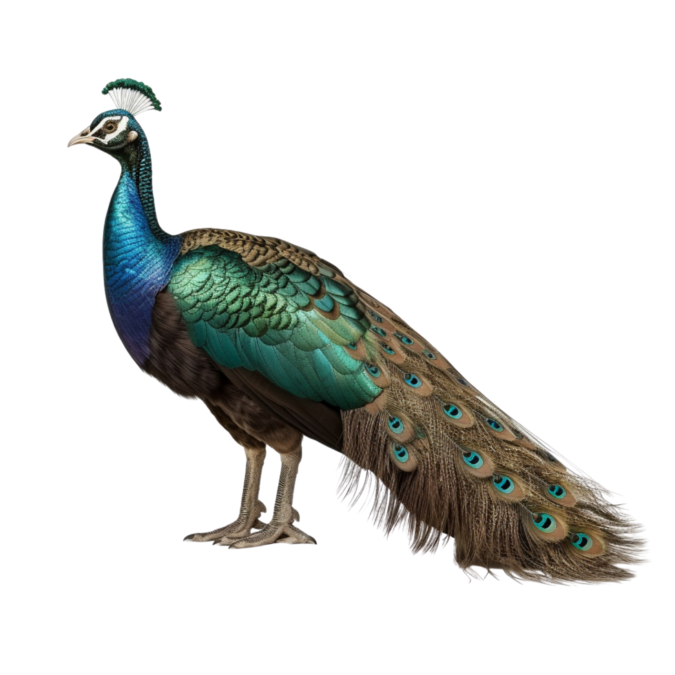 AI generated Peacook clip art png