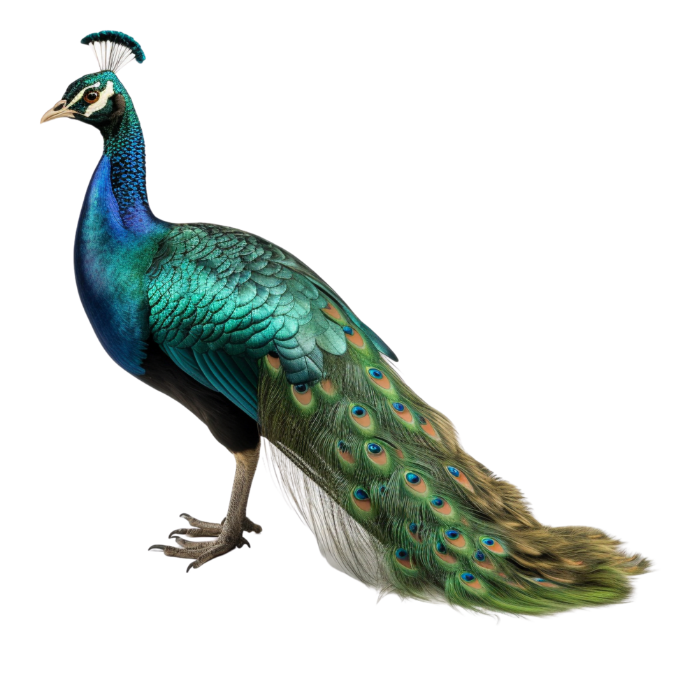 AI generated Peacook clip art png