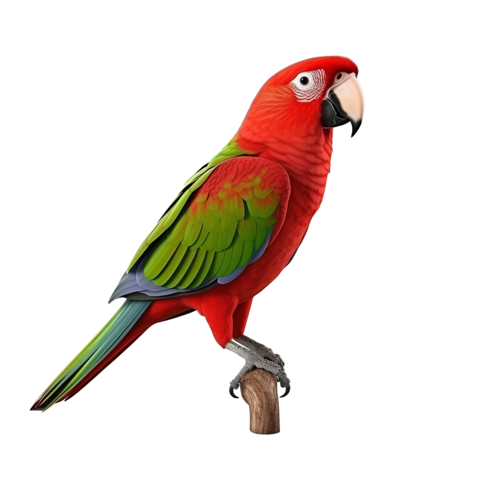 AI generated Parrot clip art png