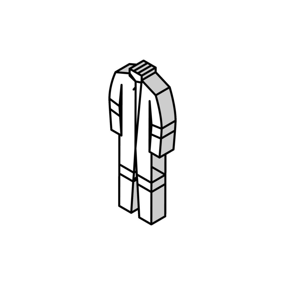 safety procedures tool work isometric icon vector illustration