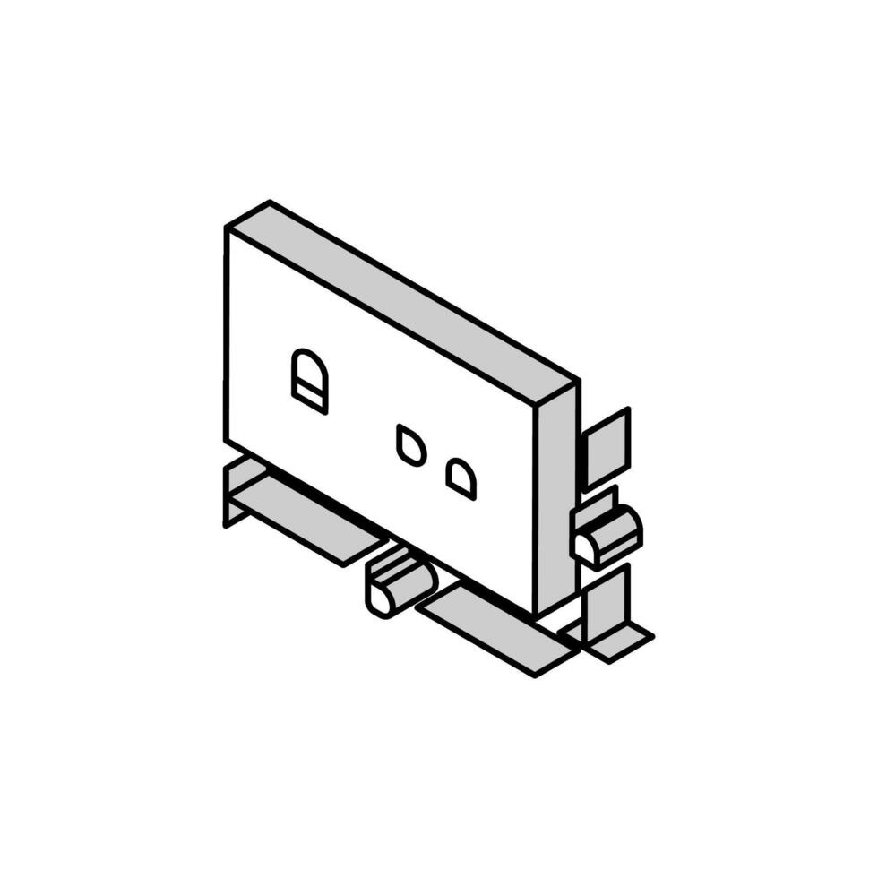 geometry education science isometric icon vector illustration