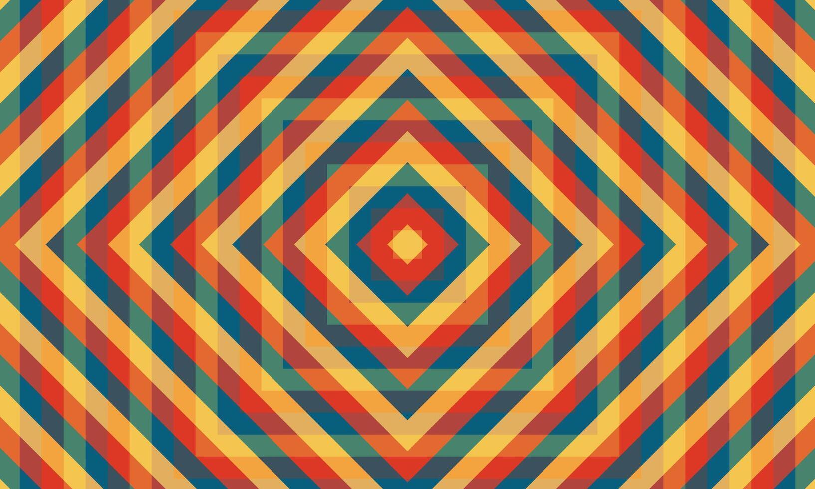 Abstract retro psychedelic trippy background vector