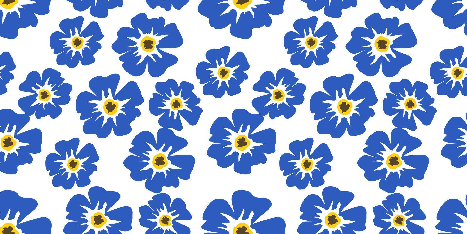 vector mano dibujado flores sin costura modelo para textil diseño, fondo de pantalla, papelería, hogar decoración, embalaje, fondo, Arte y artesanía.