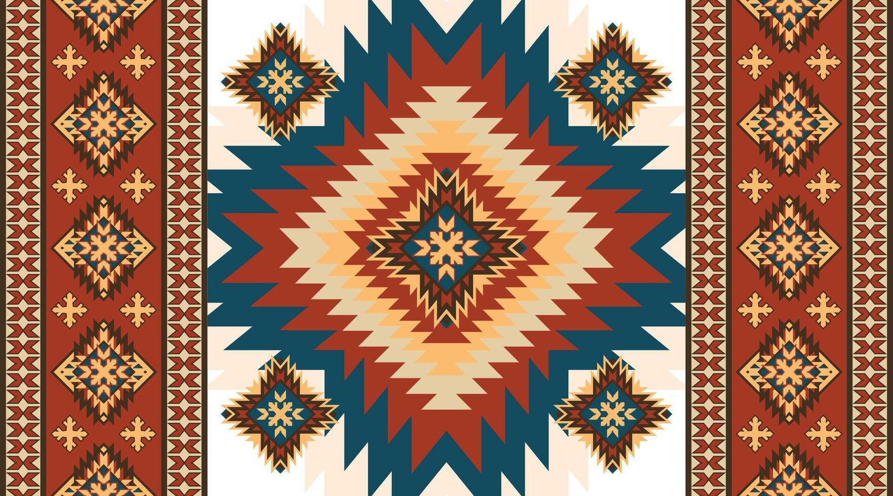 azteca tribal geométrico étnico sin costura modelo. Clásico nativo americano africano mexicano. étnico oriental vector antecedentes. tradicional ornamento. diseño textil, tela, ropa, cortina, envase.