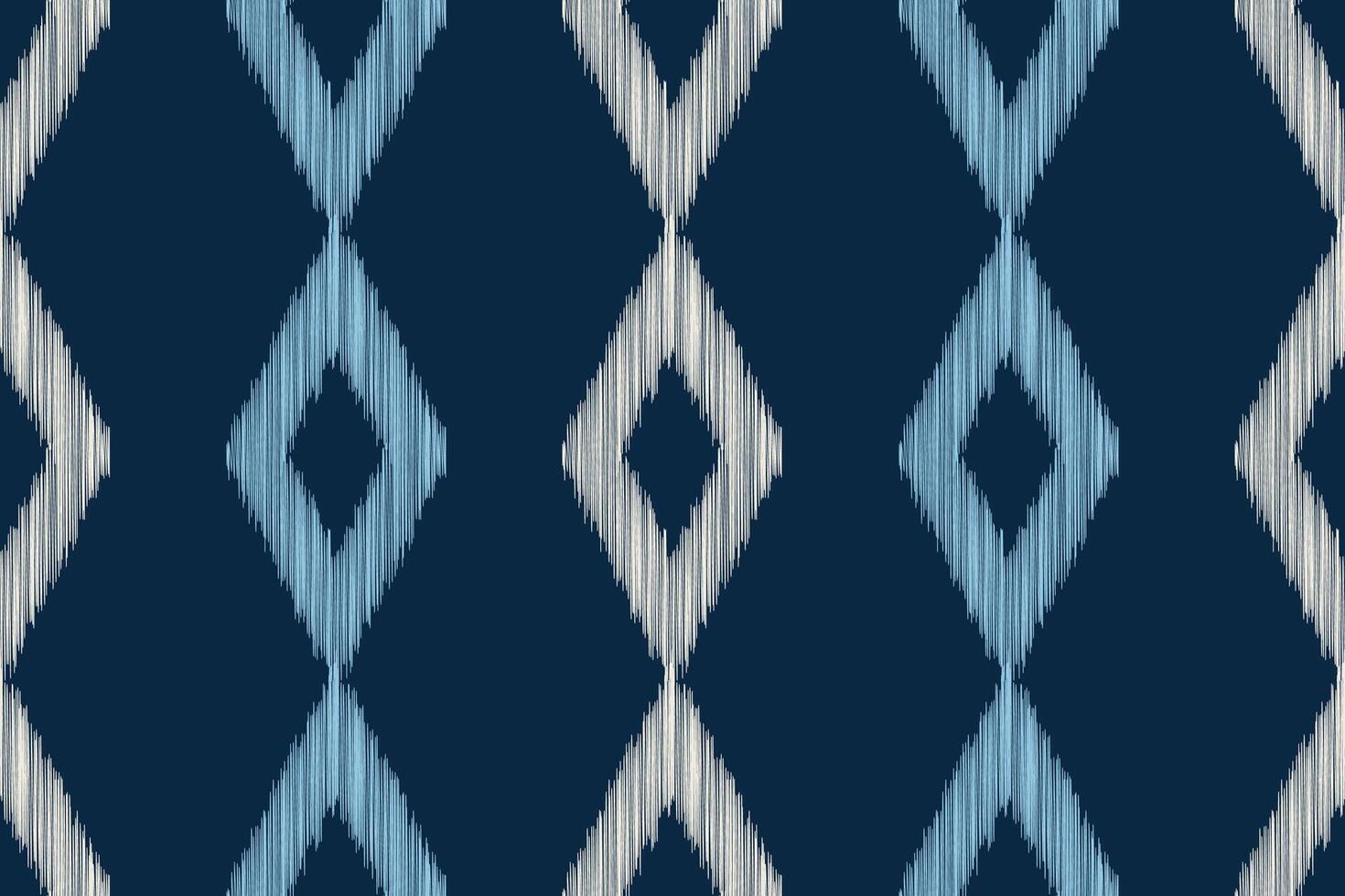 tradicional étnico ikat motivo tela modelo geométrico estilo.africano ikat bordado étnico oriental modelo azul antecedentes fondo de pantalla. resumen,vector,ilustración.textura,marco,decoración. vector