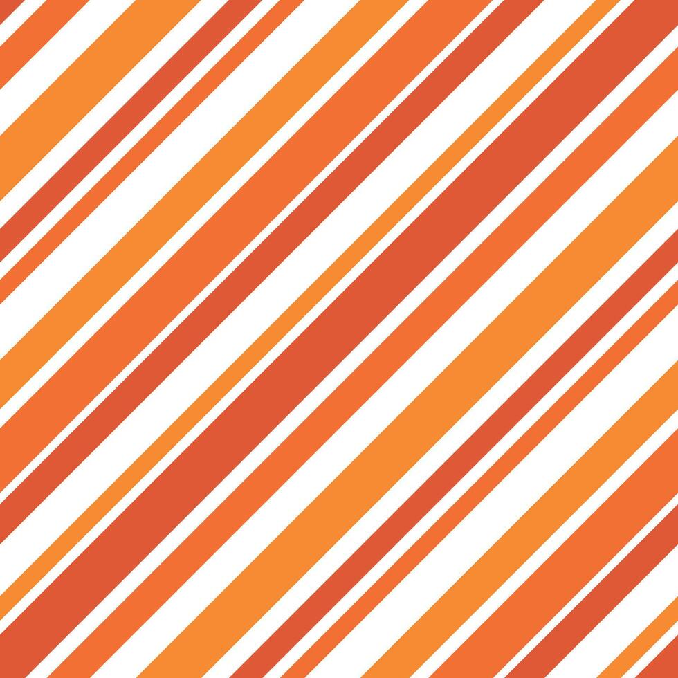 Seamless vector white background gift box pattern stripe balance stripe patterns cute vertical orange pastel color tone stripes different size symmetric pattern orange wallpaper vector.