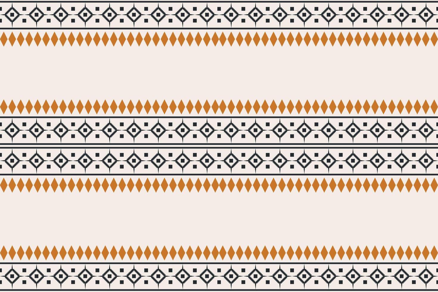 tradicional étnico ikat motivo tela modelo geométrico estilo.africano ikat bordado étnico oriental modelo marrón crema antecedentes fondo de pantalla. resumen,vector,ilustración.textura,marco,decoración. vector