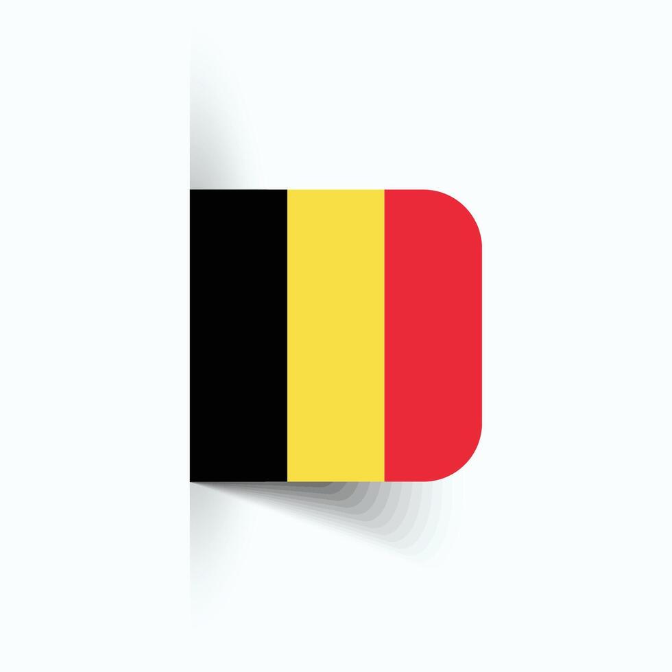 Bélgica nacional bandera, Bélgica nacional día, eps10. Bélgica bandera vector icono