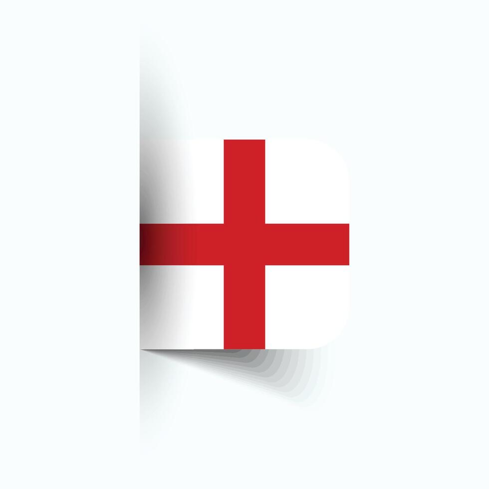 England national flag, England National Day, EPS10. England flag vector icon