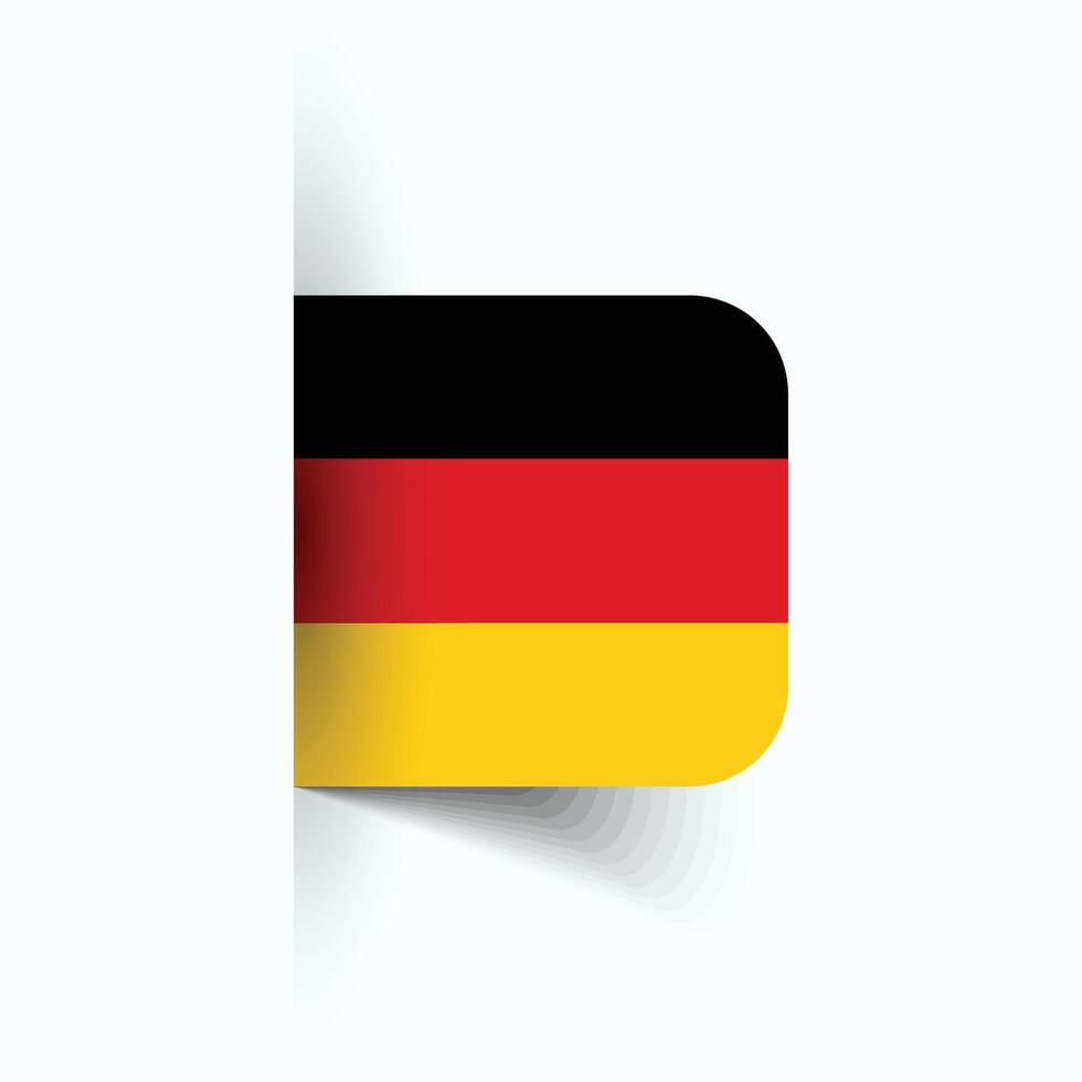 Germany national flag, Germany National Day, EPS10. Germany flag vector icon