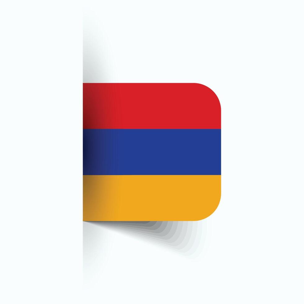 Armenia nacional bandera, Armenia nacional día, eps10. Armenia bandera vector icono