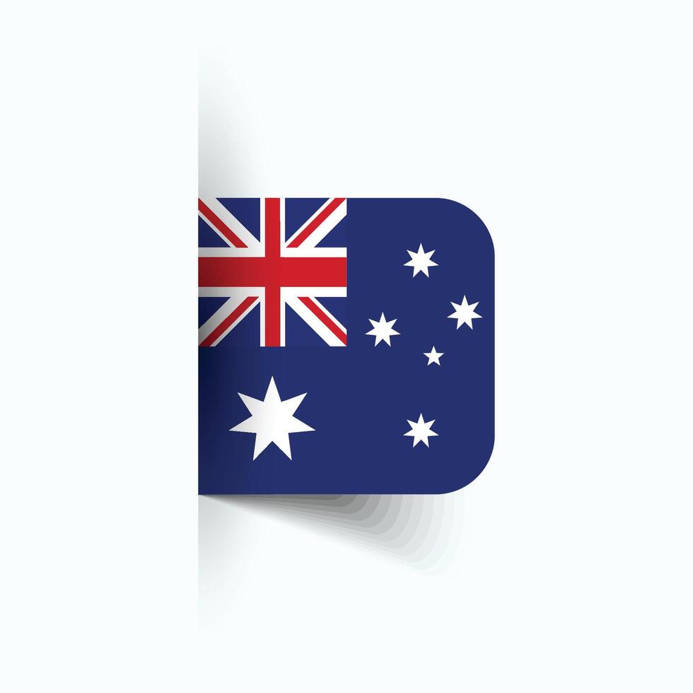 Australia nacional bandera, Australia nacional día, eps10. Australia bandera vector icono