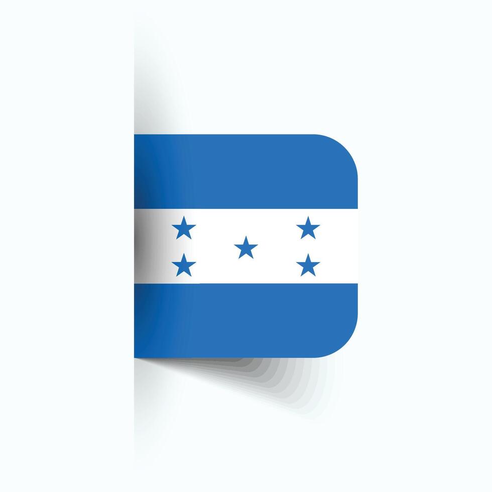 Honduras nacional bandera, Honduras nacional día, eps10. Honduras bandera vector icono