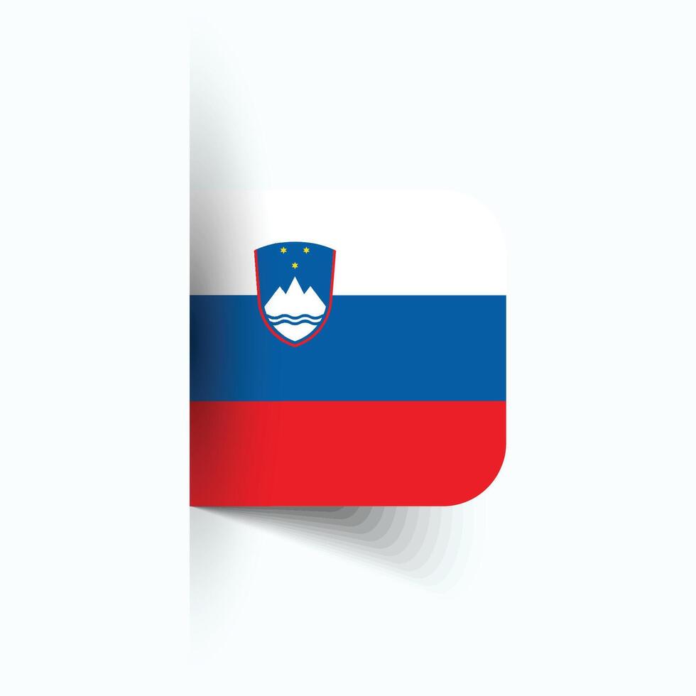 slovania nacional bandera, slovania nacional día, eps10. slovania bandera vector icono