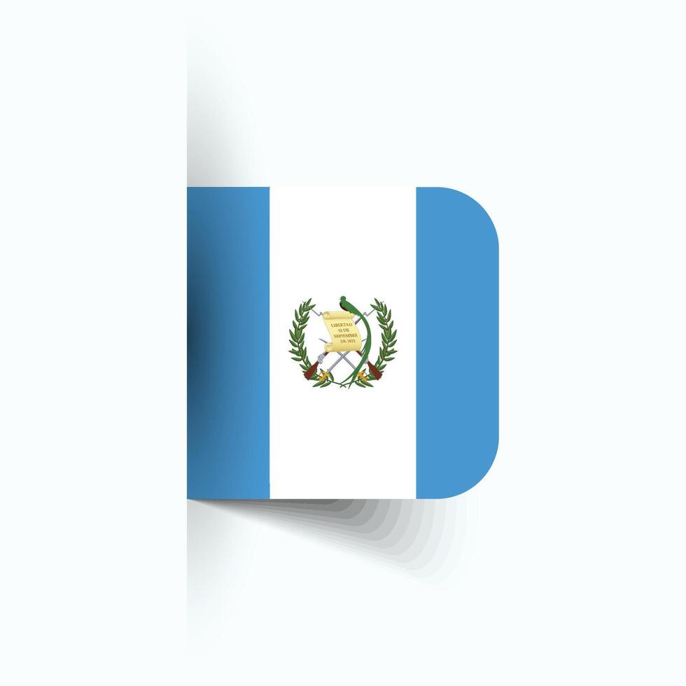Guatemala nacional bandera, Guatemala nacional día, eps10. Guatemala bandera vector icono