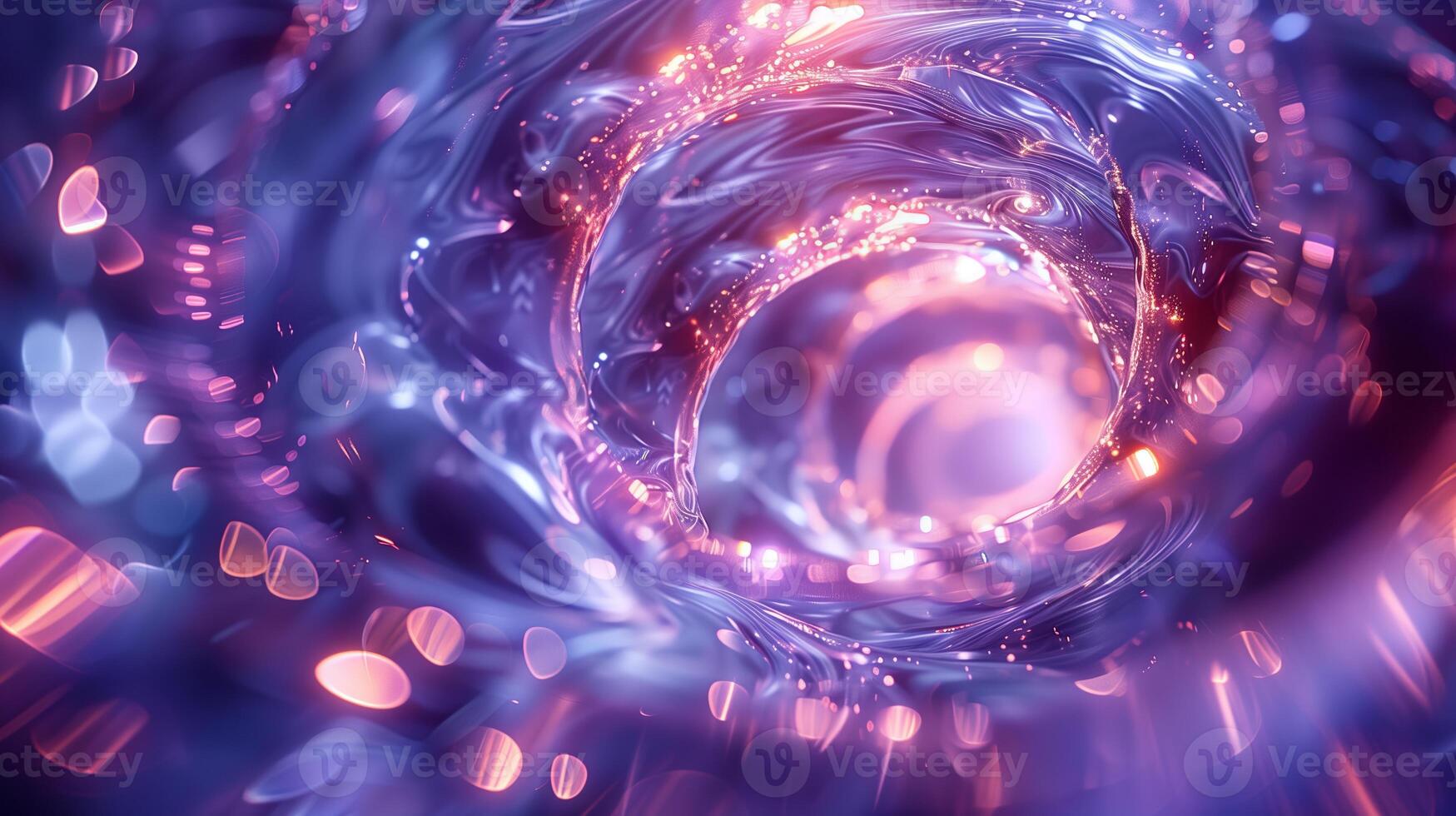 AI generated Abstract glass tunnel, nano carbon fiber. Abstract background. Background, texture. Generated by artificial intelligence. photo