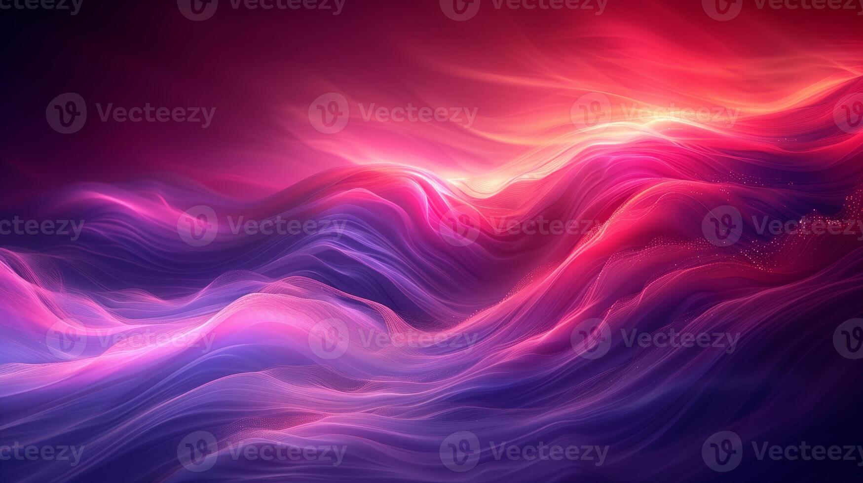 AI generated Luminous lines of light in the background. Abstract background. Background, texture. Generated by artificial intelligence. photo