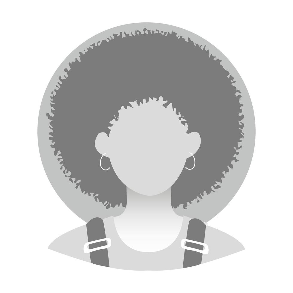 defecto avatar perfil icono. gris foto marcador de posición gris perfil. anónimo cara fotografía. vector ilustración aislado en blanco