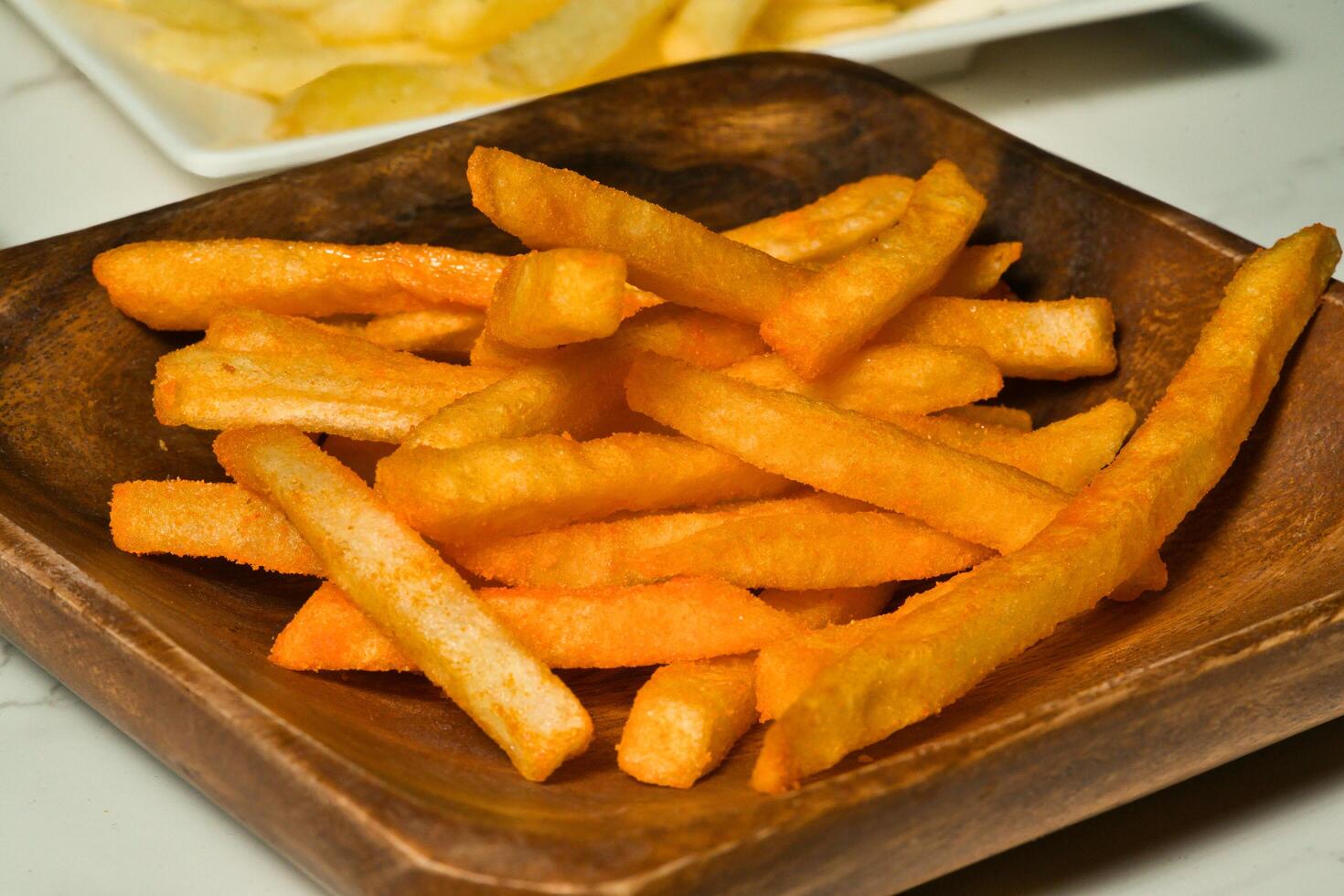 barbeque french fries photo