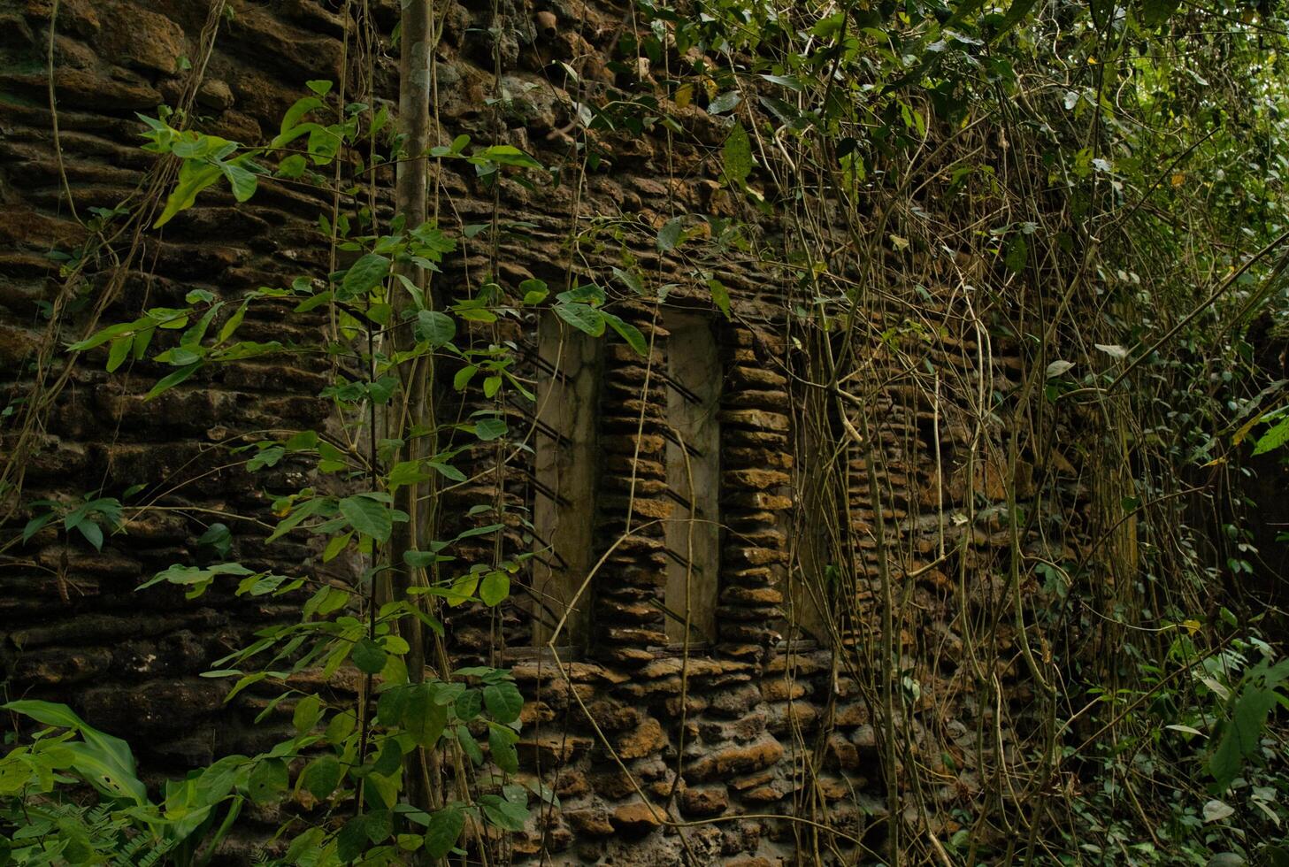 stone house ruins photo