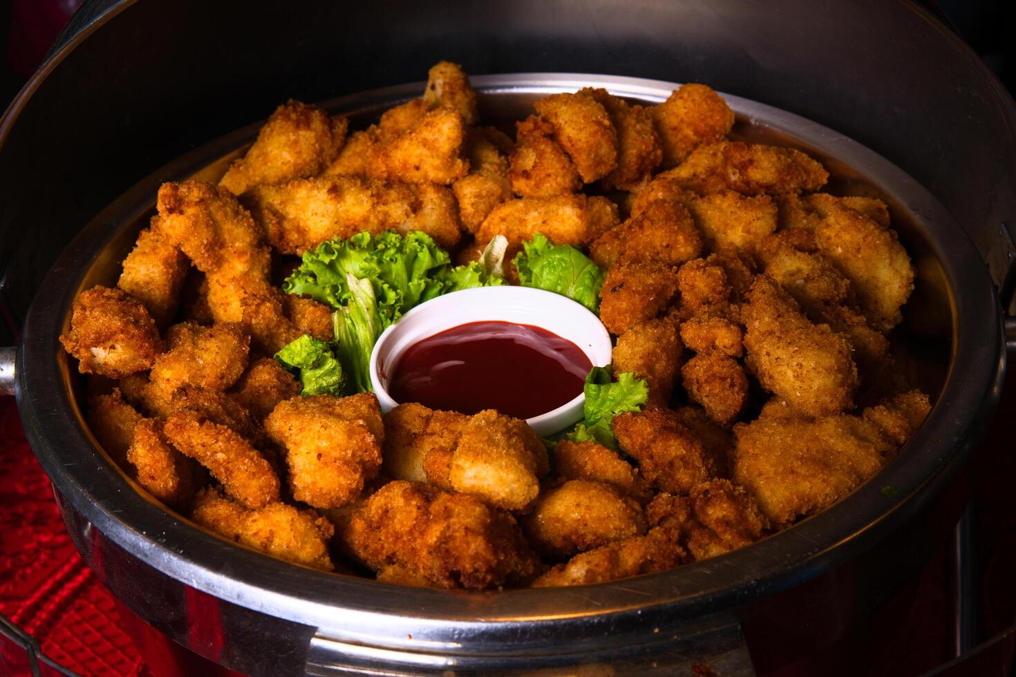 filipino style fish fillet with catsup photo