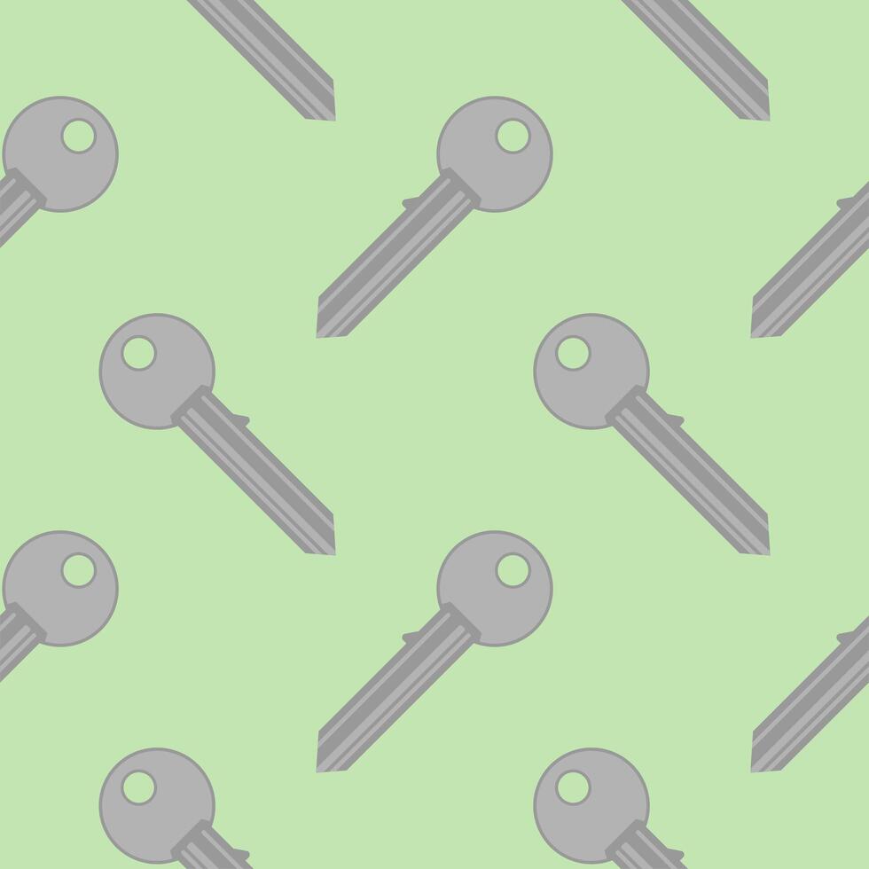 key seamless pattern vector illustration. Texture for textile, wallpaper and backdrop
