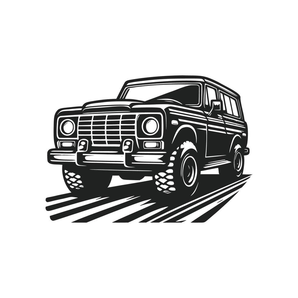 car silhouette vector illustration isolated white background